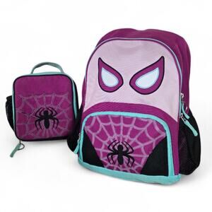 Mackenzie Marvel Ghost-Spider Glow-in-the-Dark Backpack & Lunch Box Set